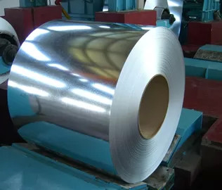Погруженные слои 50-275 г/м2 Холоднокатаная оцинкованная стальная катушка CID 508-610 мм