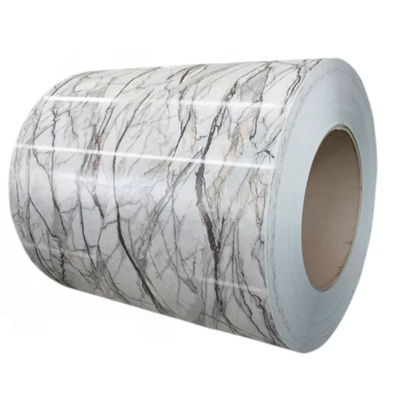 CGCC Marble Design PPGI Цветная покрытая оцинкованная стальная катушка JIS G 3312 / EN 10169